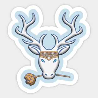 Noble Stag Sticker